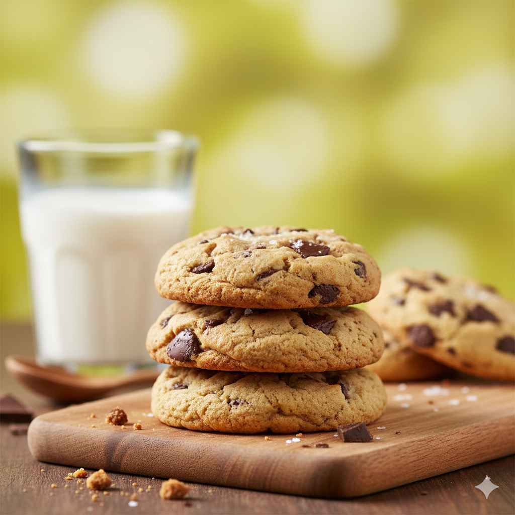 Cookie (کوکی) - food and kitchen items vocabulary picture with Urdu & Hindi meaning | Polylingo