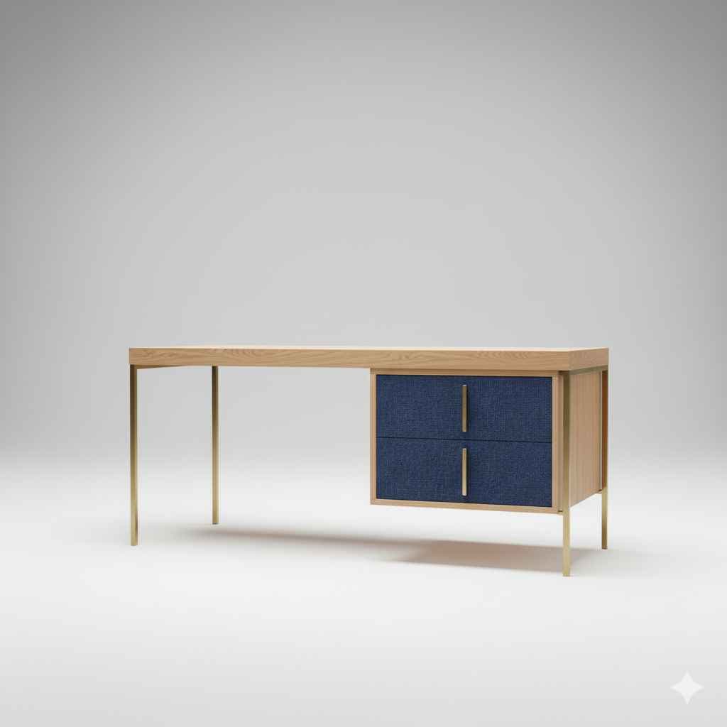Desk (میز) - home and furniture vocabulary picture with Urdu & Hindi meaning | Polylingo
