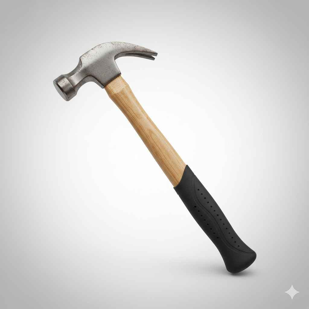 Hammer (ہتھوڑا) - electronics and gadgets vocabulary picture with Urdu & Hindi meaning | Polylingo
