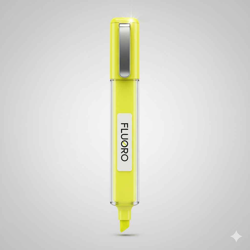 Highlighter (ہائی لائٹر) - study items vocabulary picture with Urdu & Hindi meaning | Polylingo