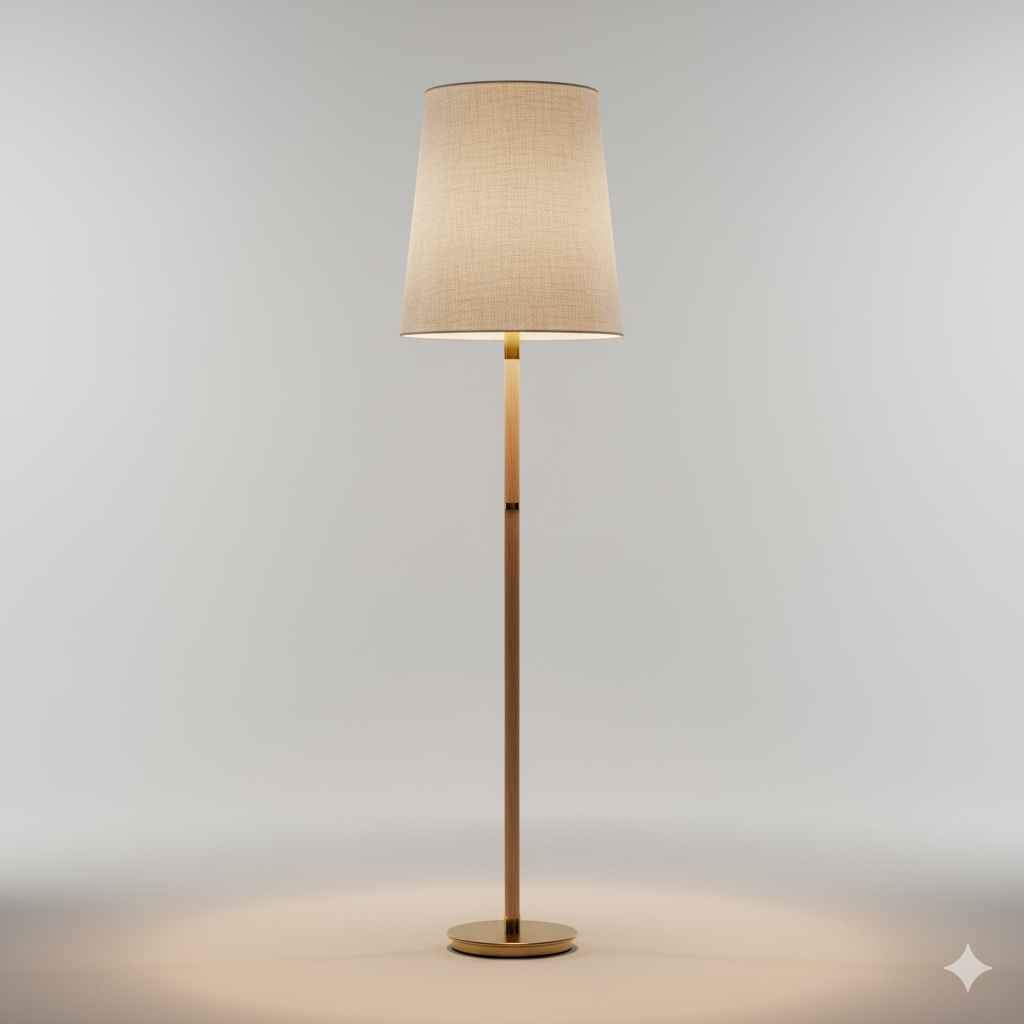 Lamp (لیمپ) - home and furniture vocabulary picture with Urdu & Hindi meaning | Polylingo