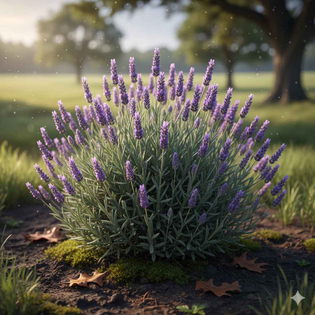 Lavender (لیوینڈر) - plants vocabulary picture with Urdu & Hindi meaning | Polylingo