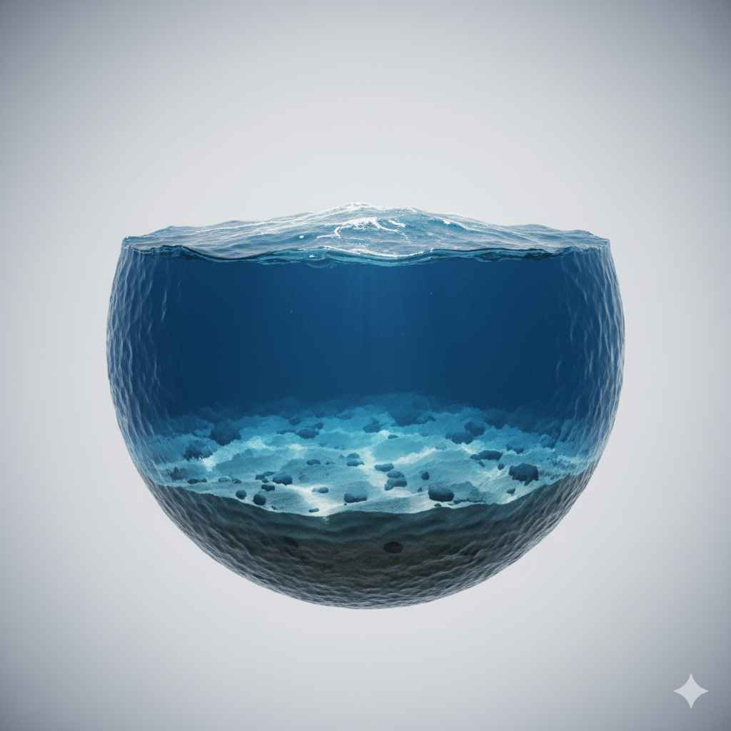 Ocean (سمندر) - outdoor and nature vocabulary picture with Urdu & Hindi meaning | Polylingo