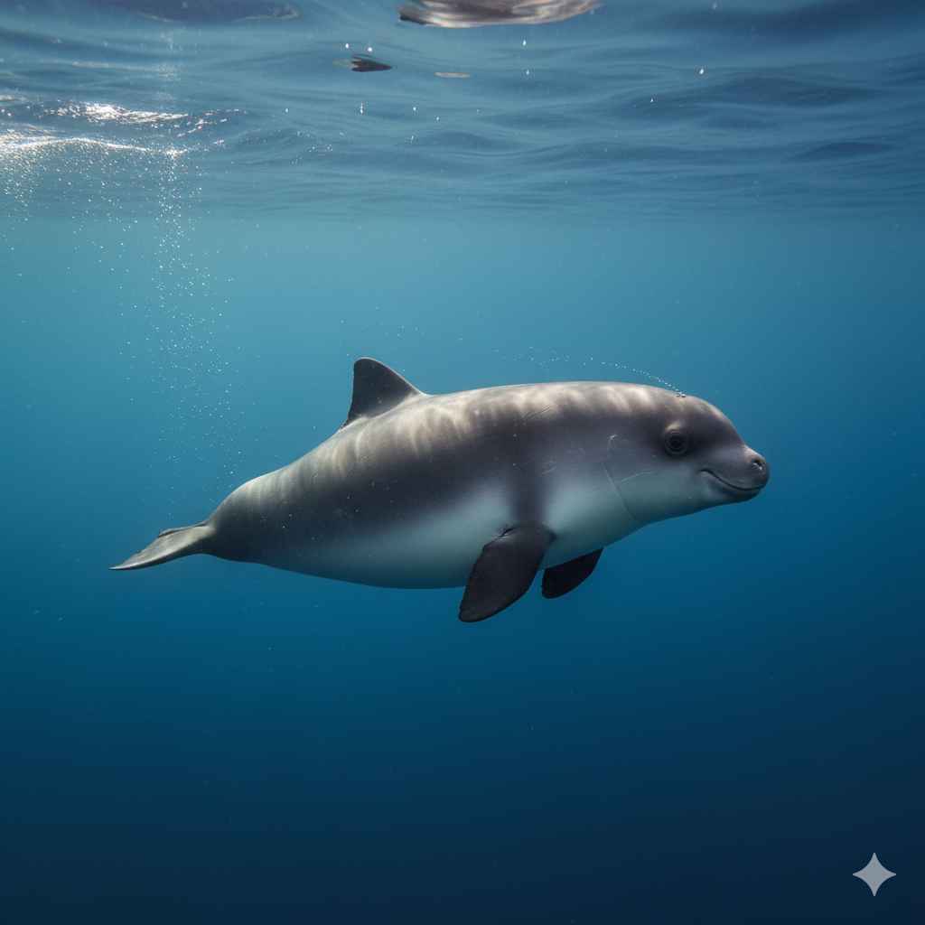 Porpoise (سمندری ڈالفن نما جانور) - sea animals vocabulary picture with Urdu & Hindi meaning | Polylingo