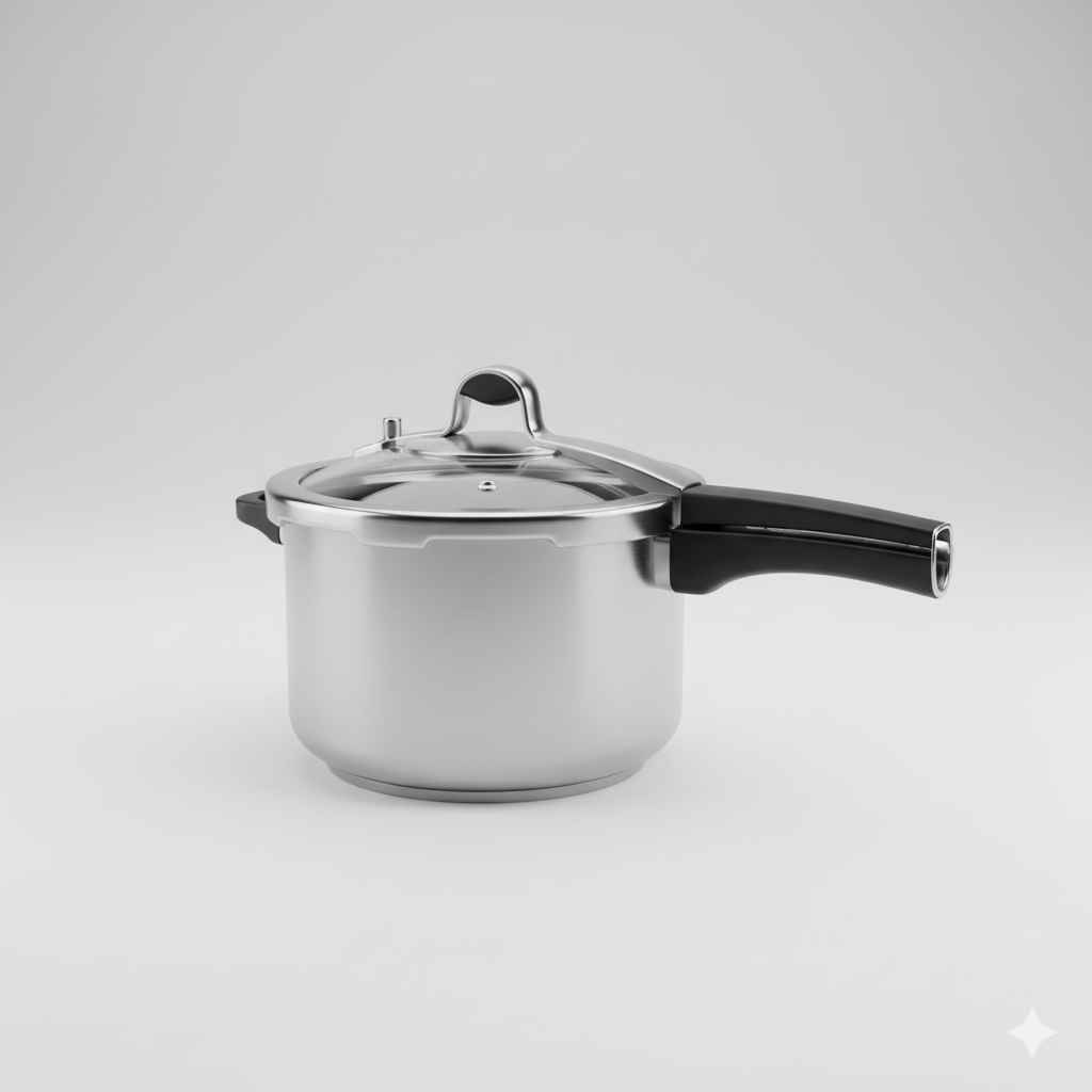 Pressure cooker (پریشر ککر) - daily use items vocabulary picture with Urdu & Hindi meaning | Polylingo