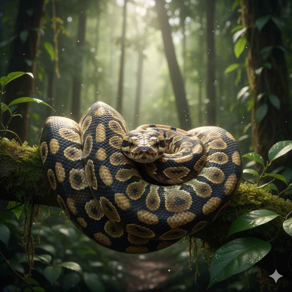 Python (پائتھن) - reptiles vocabulary picture with Urdu & Hindi meaning | Polylingo