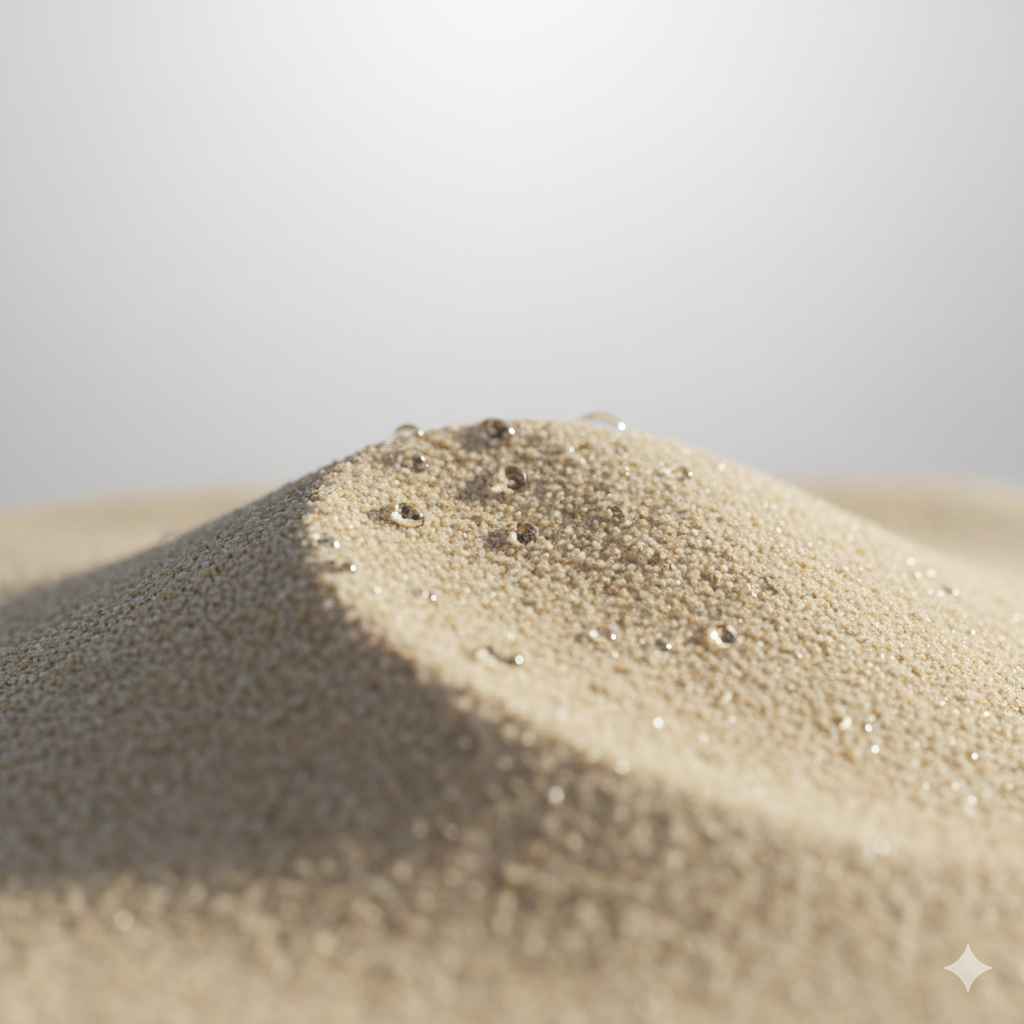 Sand (ریت) - outdoor and nature vocabulary picture with Urdu & Hindi meaning | Polylingo