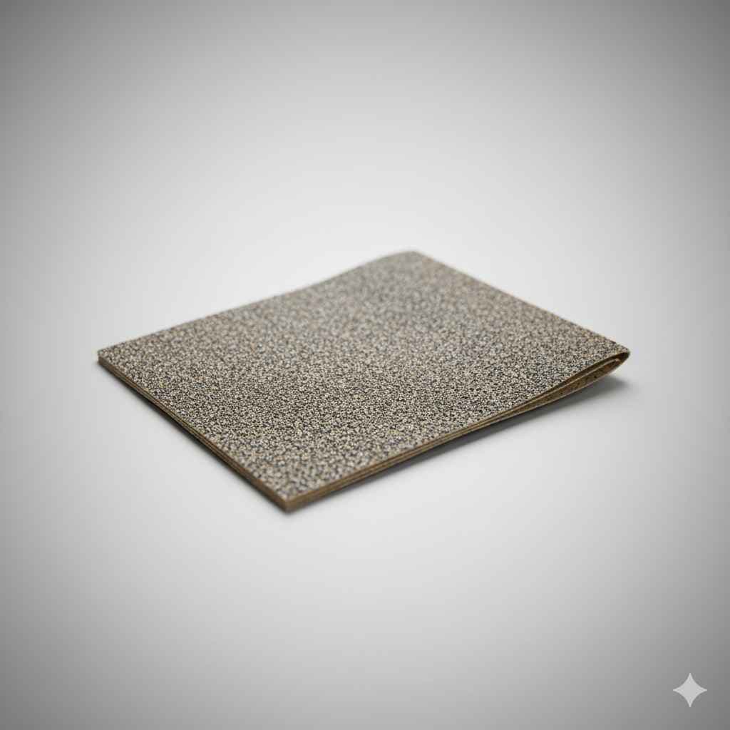 Sandpaper (ریگ مال / زِمّارہ کاغذ) - electronics and gadgets vocabulary picture with Urdu & Hindi meaning | Polylingo