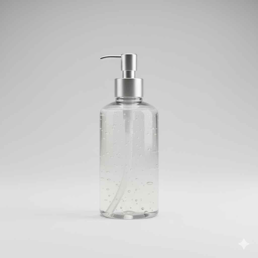 Sanitizer (سینیٹائزر) - bathroom and personal care vocabulary picture with Urdu & Hindi meaning | Polylingo
