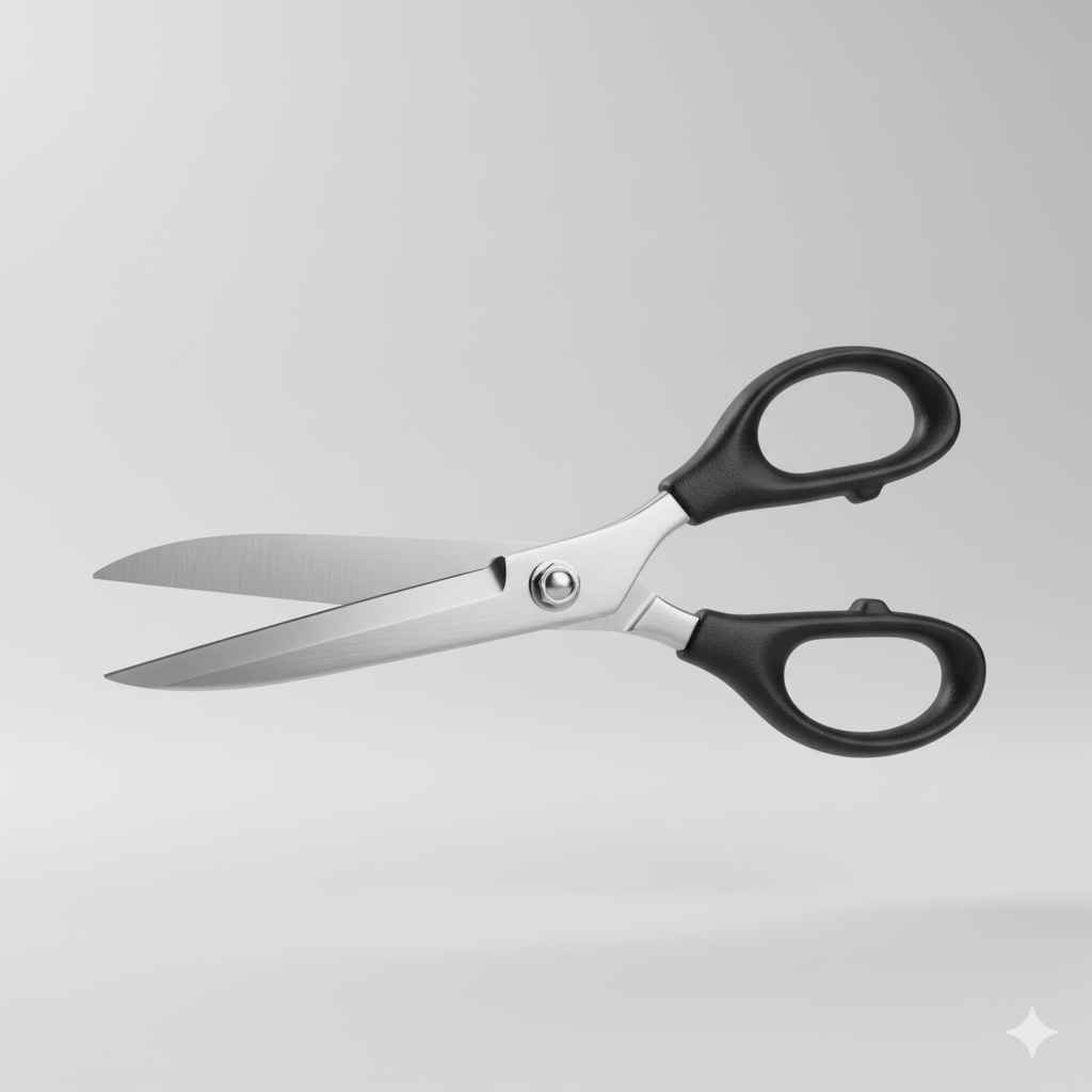 Scissor (قینچی / مَقَصّ) - electronics and gadgets vocabulary picture with Urdu & Hindi meaning | Polylingo