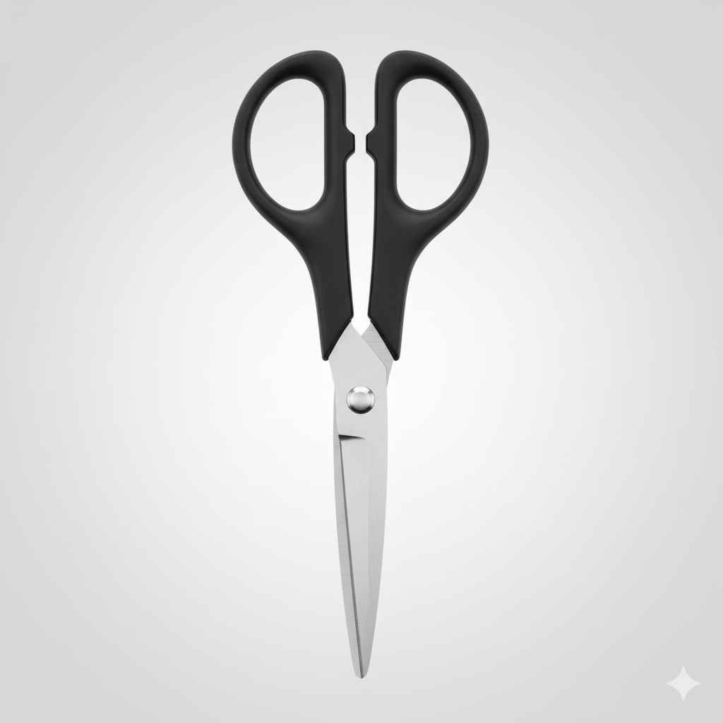 Scissors (قینچی) - study items vocabulary picture with Urdu & Hindi meaning | Polylingo
