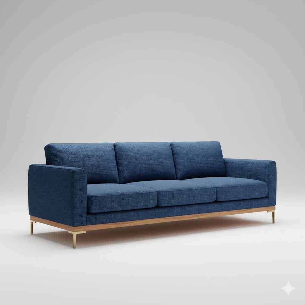 Sofa (صوفہ) - home and furniture vocabulary picture with Urdu & Hindi meaning | Polylingo