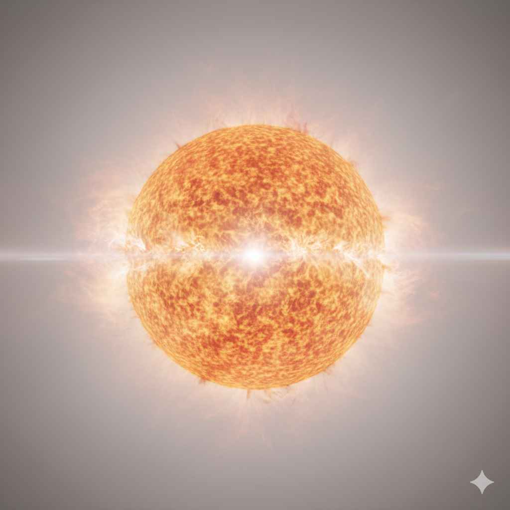 Sun (سورج) - outdoor and nature vocabulary picture with Urdu & Hindi meaning | Polylingo