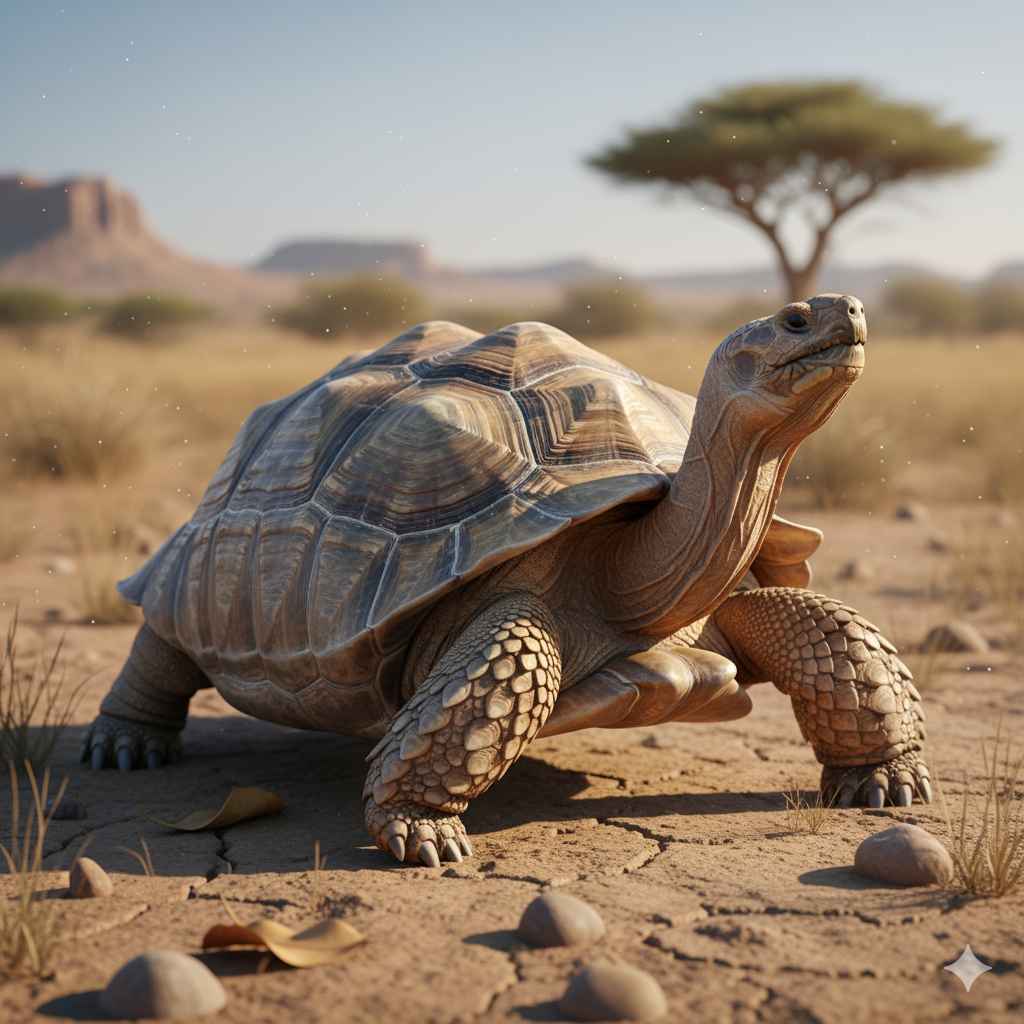 Tortoise (کچھوا) - reptiles vocabulary picture with Urdu & Hindi meaning | Polylingo