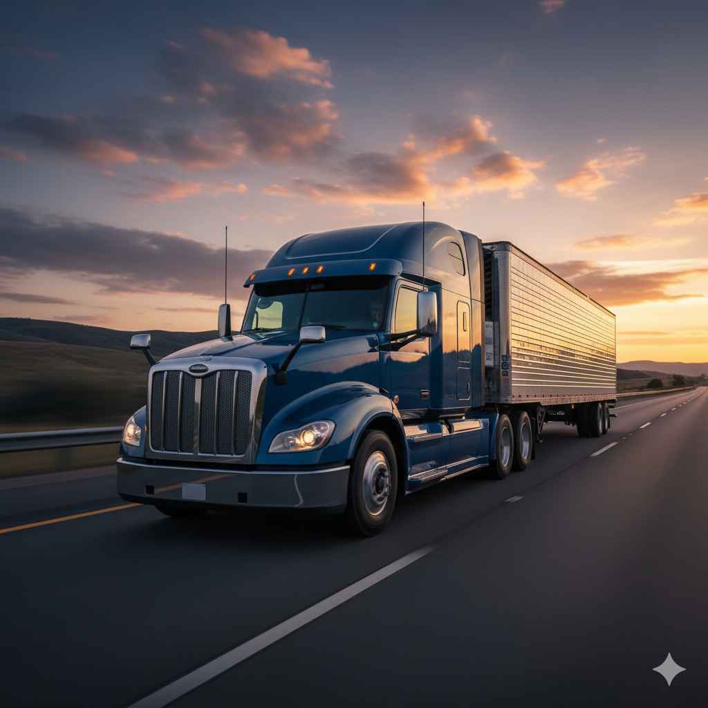 Truck (ٹرک) - vehicles vocabulary picture with Urdu & Hindi meaning | Polylingo