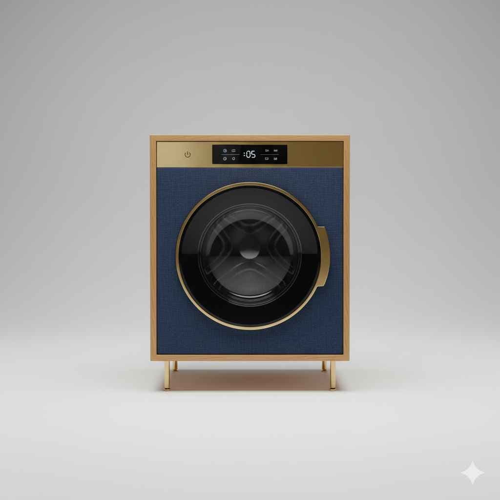 Washing_machine (کپڑے دھونے کی مشین) - home and furniture vocabulary picture with Urdu & Hindi meaning | Polylingo
