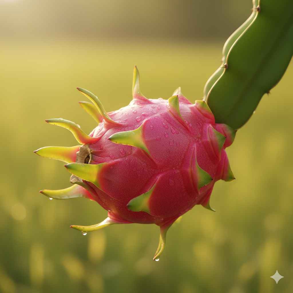 Dragon_fruit picture - Learn dragon_fruit in English and Urdu (ڈریگن فروٹ) Dragon_fruit (ڈریگن فروٹ) - fruits vocabulary picture with Urdu & Hindi meaning | Polylingo