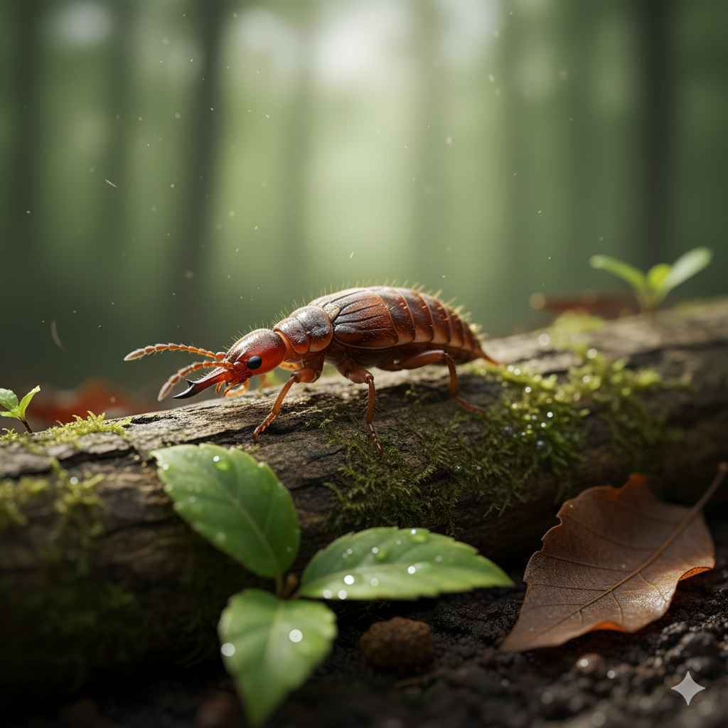 earwig - Learn earwig vocabulary word with meaning and images on Polylingo