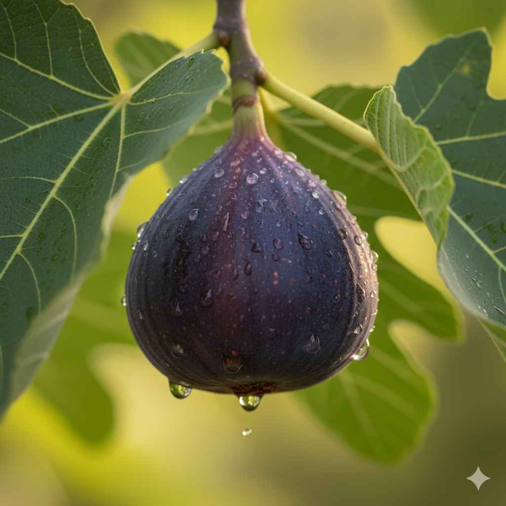 Fig picture - Learn fig in English and Urdu (انجیر) Fig (انجیر) - fruits vocabulary picture with Urdu & Hindi meaning | Polylingo