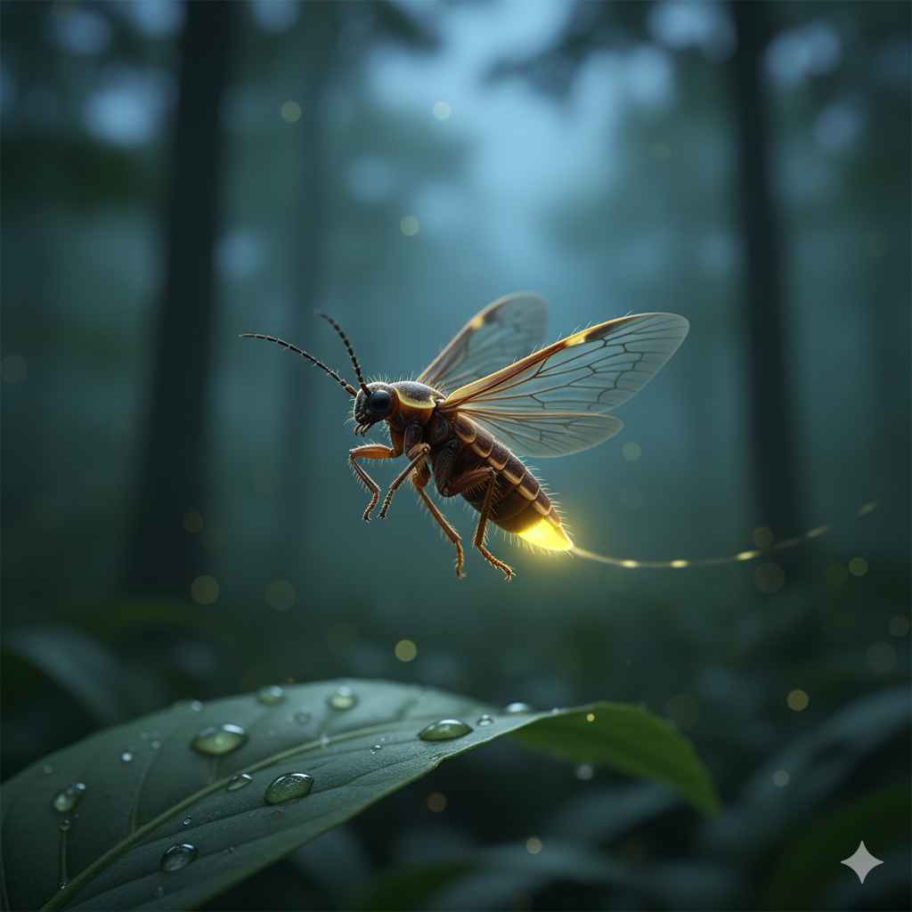 Firefly Firefly (جگنو) - Bioluminescent insect