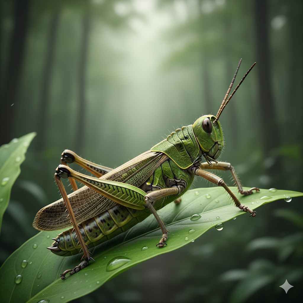 Grasshopper Grasshopper (ٹڈا) - Jumping insect