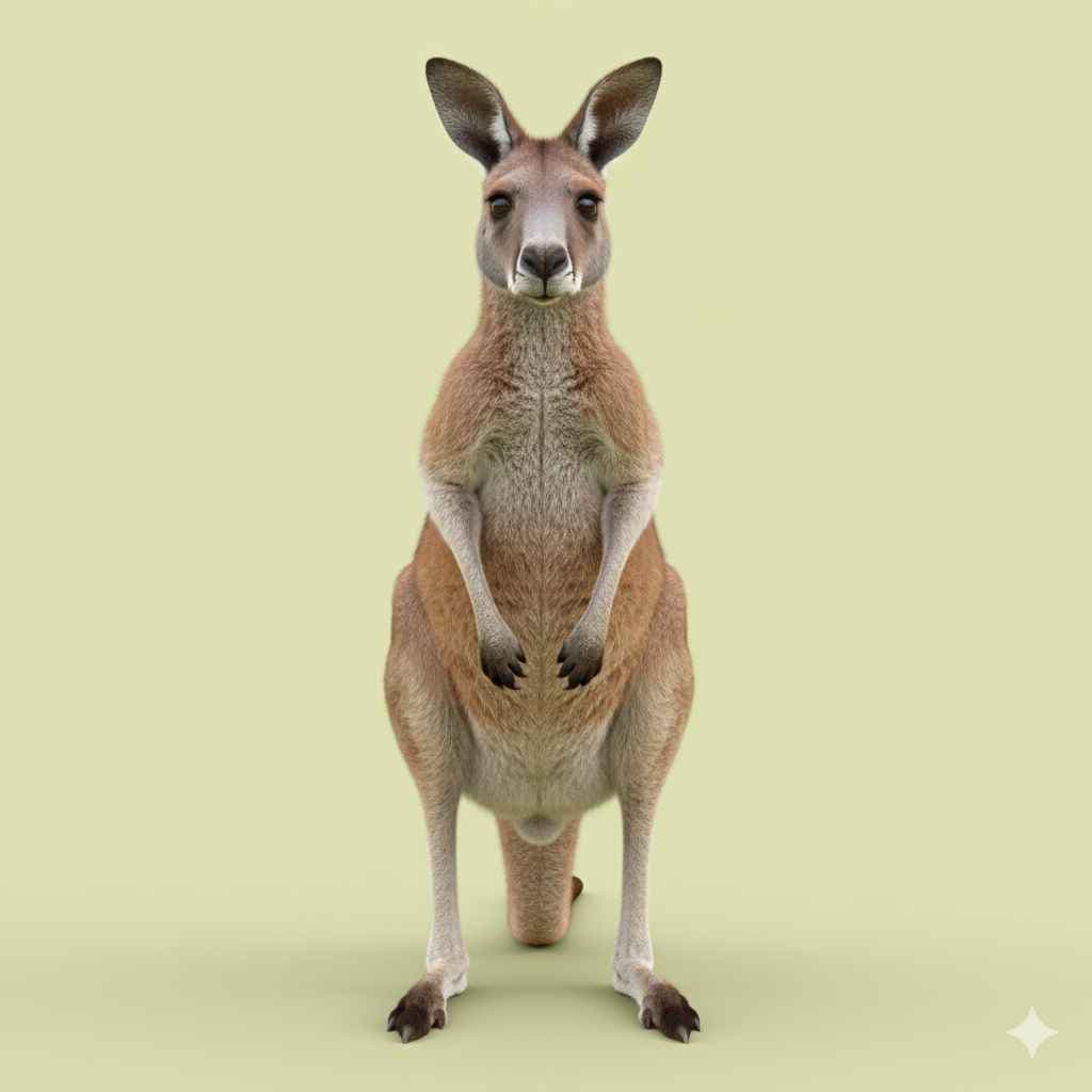 Kangaroo Kangaroo (کینگرو) - Wild animals vocabulary