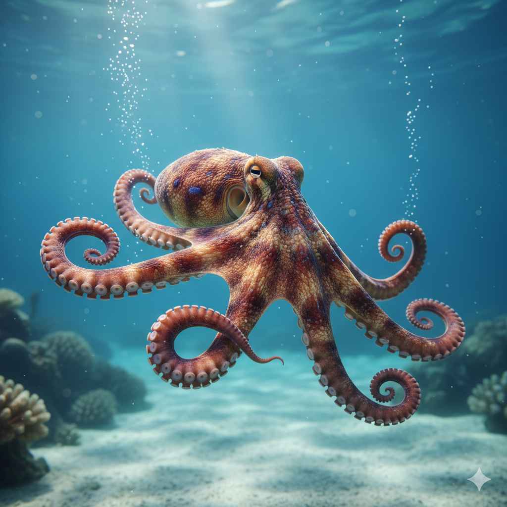 Octopus Octopus (آکٹوپس) - Sea animal pictures