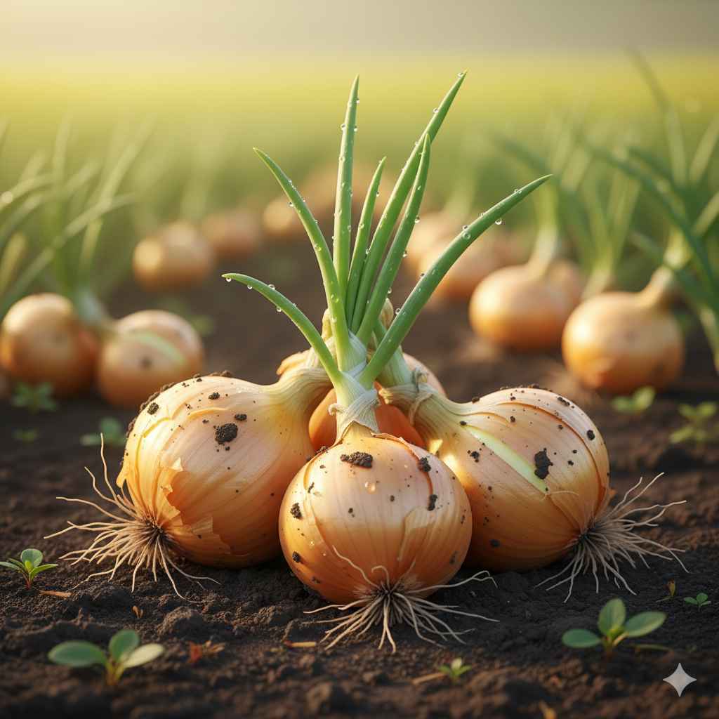 Onion picture - Learn onion in English and Urdu (پیاز) Onion (پیاز) - vegetables vocabulary picture with Urdu & Hindi meaning | Polylingo
