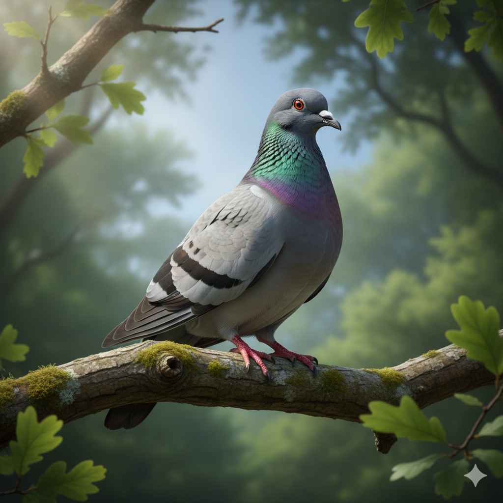 Pigeon Pigeon (کبوتر) - Birds in English and Urdu