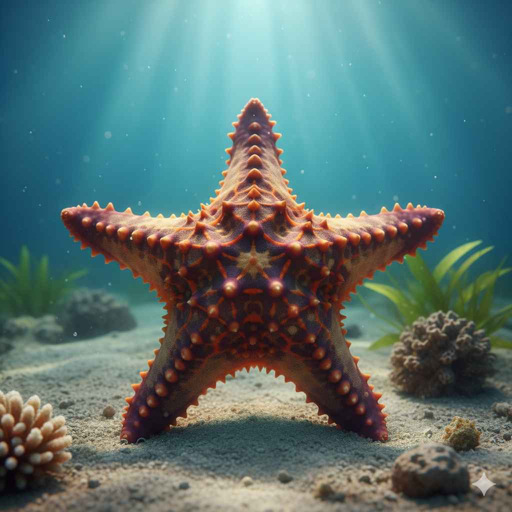Starfish Starfish (ستارہ مچھلی) - Sea animals vocabulary