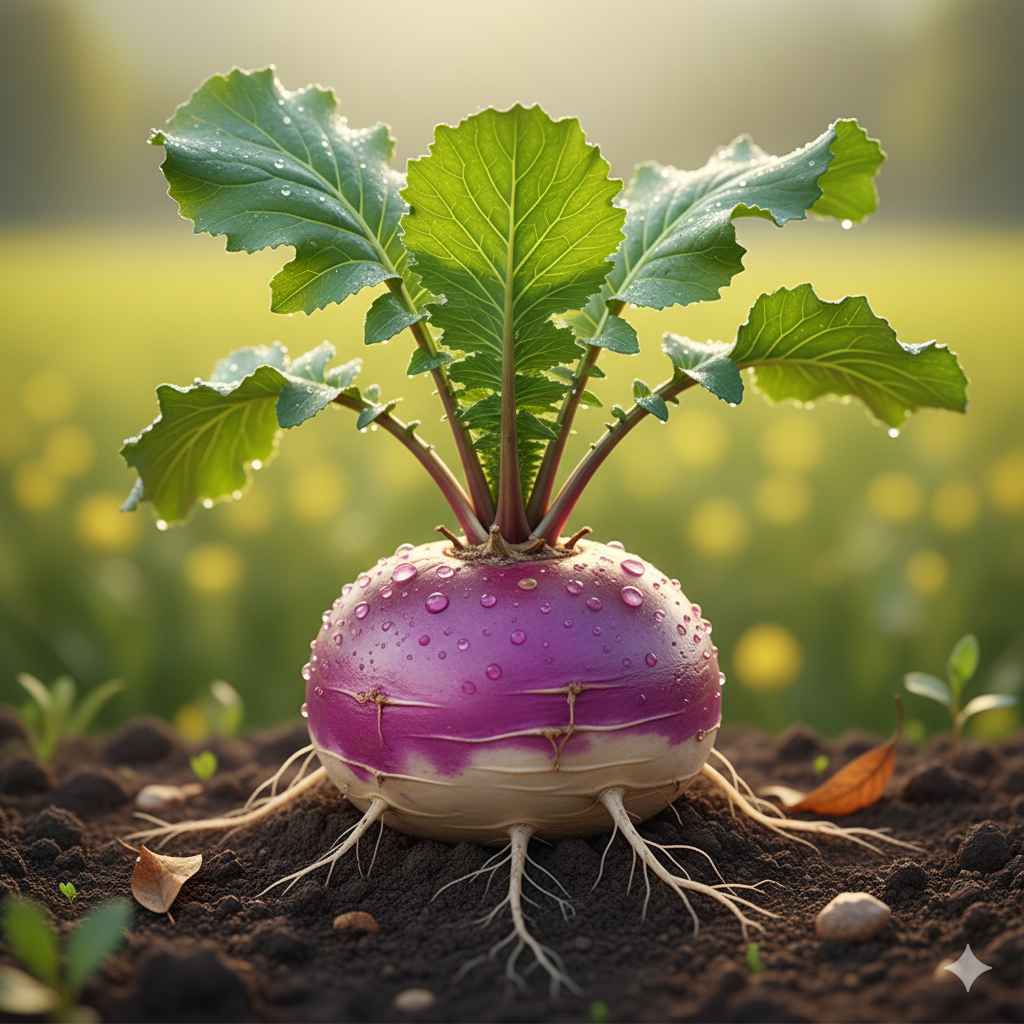 Turnip picture - Learn turnip in English and Urdu (شلجم) Turnip (شلجم) - vegetables vocabulary picture with Urdu & Hindi meaning | Polylingo