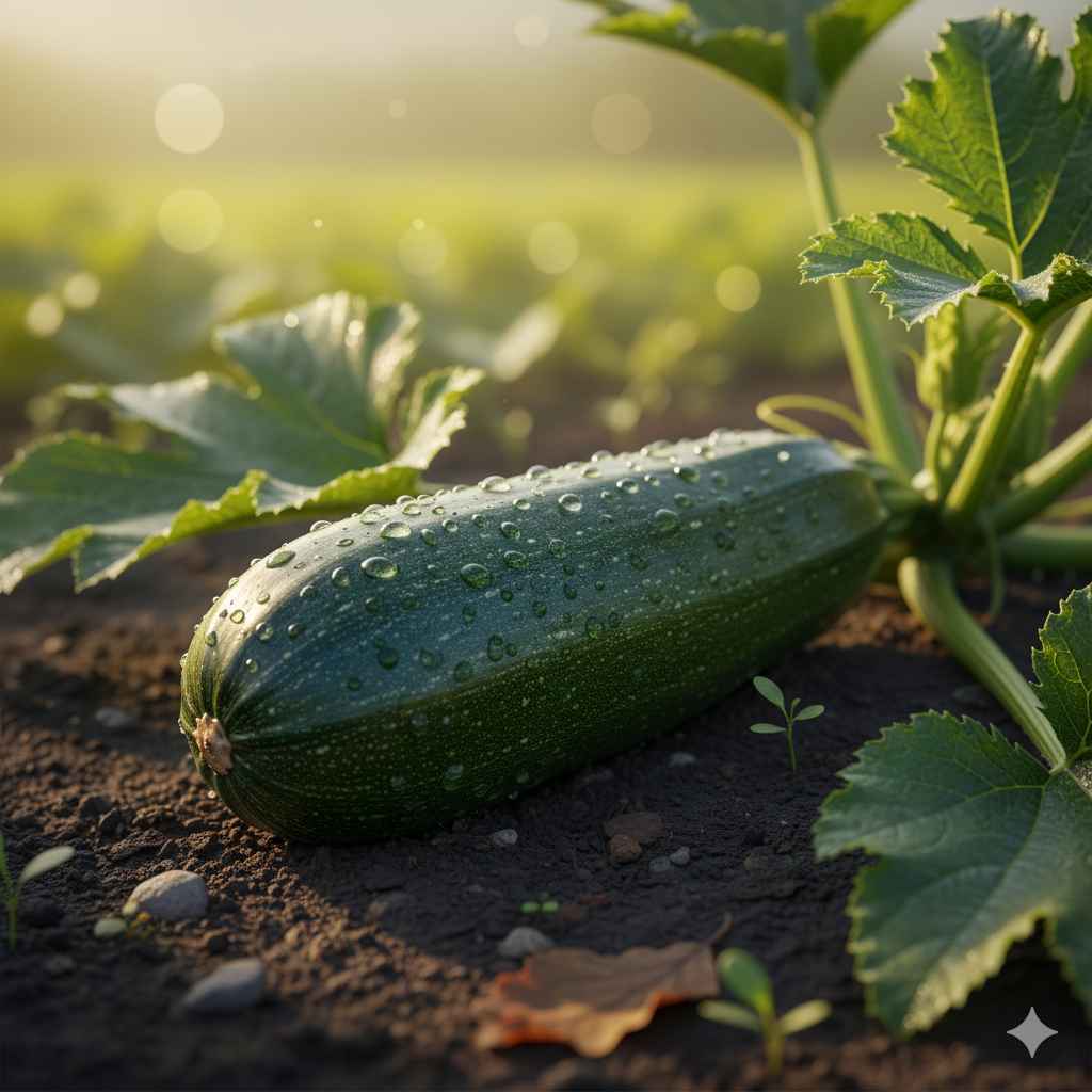 Zucchini picture - Learn zucchini in English and Urdu (کدو) Zucchini (کدو) - vegetables vocabulary picture with Urdu & Hindi meaning | Polylingo